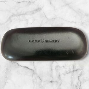 Hard Candy Black Clamshell Eyeglasses Case